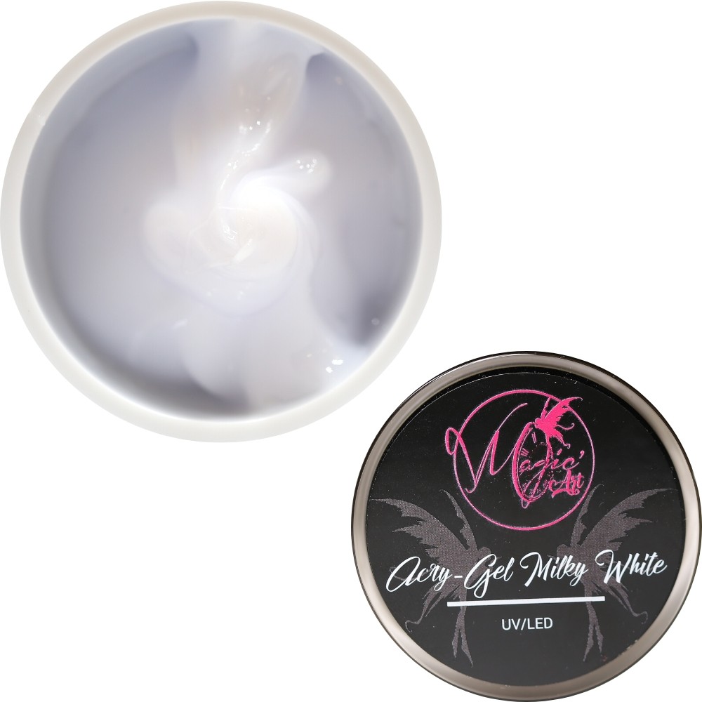 Acry-Gel Milky White - Acry-Gel - Virginie Magic'art