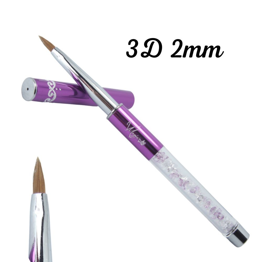 Pinceau Ongle - 3D 2mm Magic’Art - Accessoires - Virginie Magic'art