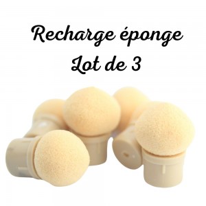 Pinceau Ongle - Recharge éponge Lot de 3 - Pinceaux - Virginie Magic'art