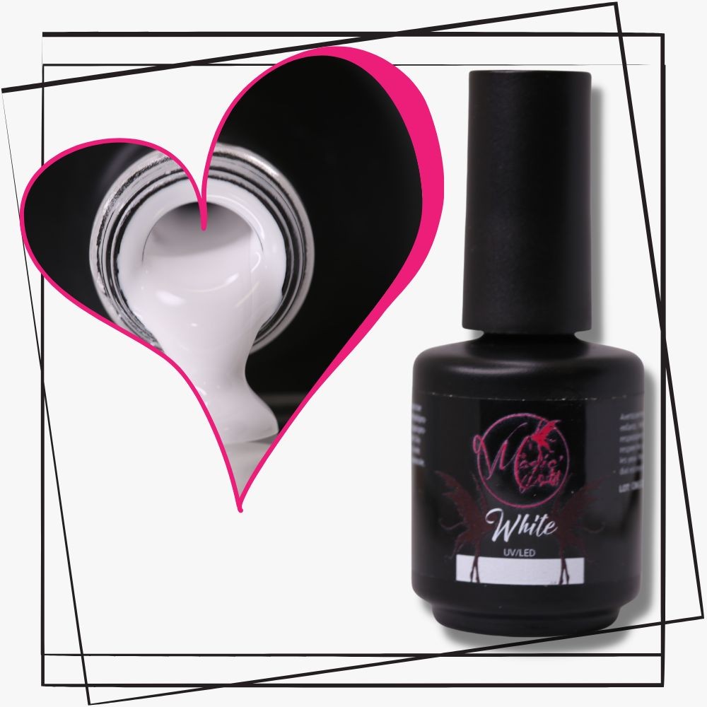 VSP White - Vernis Semi-Permanent - Virginie Magic'art